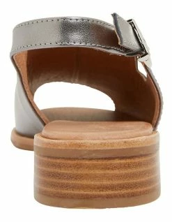 Easy Steps Delaney Pewter Metallic Sandals -Deals Shoes Store 856160380 5 720x928