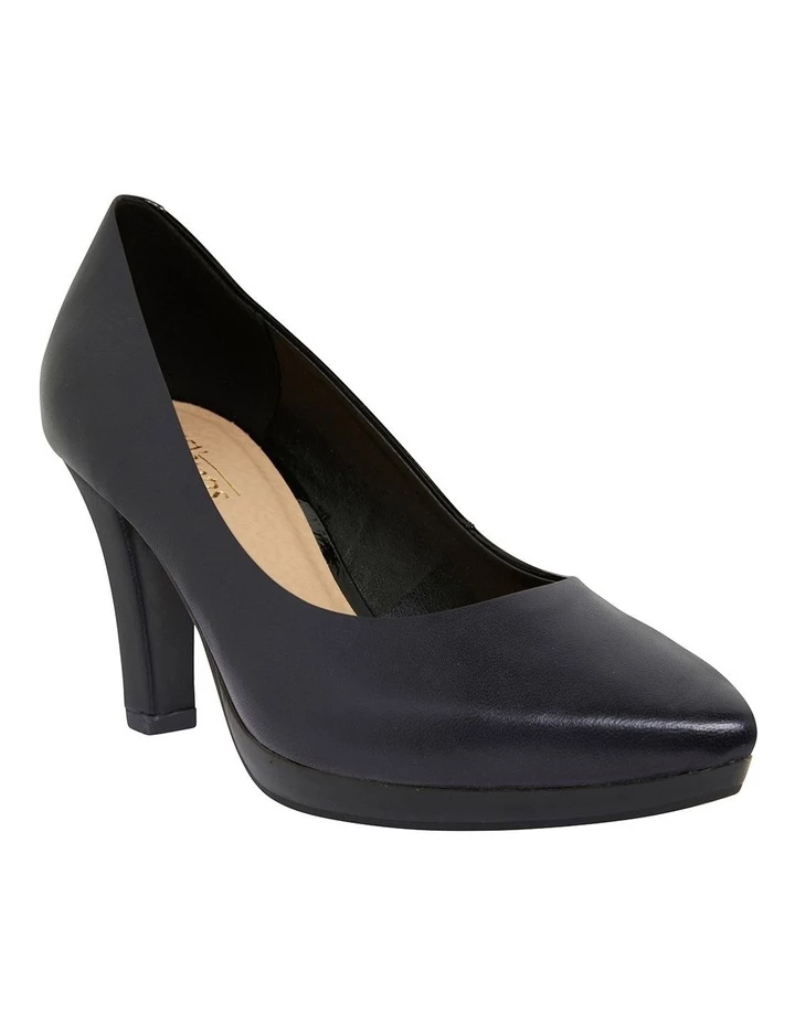 Easy Steps Opera Black Glove Heeled Shoes 2 Easy Steps Opera Black Glove Heeled Shoes - Image 2