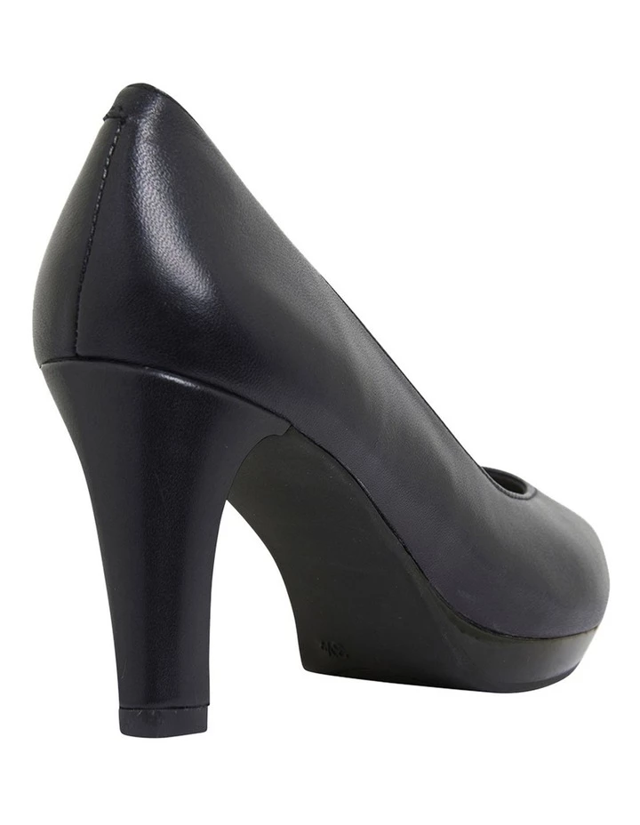 Easy Steps Opera Black Glove Heeled Shoes 4 Easy Steps Opera Black Glove Heeled Shoes - Image 4