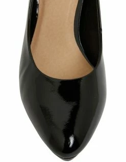 Easy Steps Opera Black Patent Heeled Shoes -Deals Shoes Store 856172980 6 720x928
