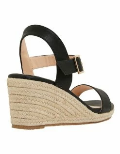 Sandler Annie Black Smooth Sandals -Deals Shoes Store 856178200 4 720x928