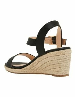 Sandler Annie Black Smooth Sandals -Deals Shoes Store 856178200 6 720x928