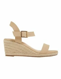 Sandler Annie Nude Smooth Sandals