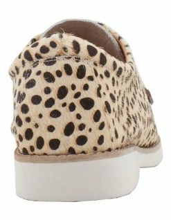 Hush Puppies Danae Tan Spotted Leopard Flat Shoe -Deals Shoes Store 857502280 5 720x928