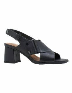 Hush Puppies Flashback Black Sandal -Deals Shoes Store 857502370 3 720x928