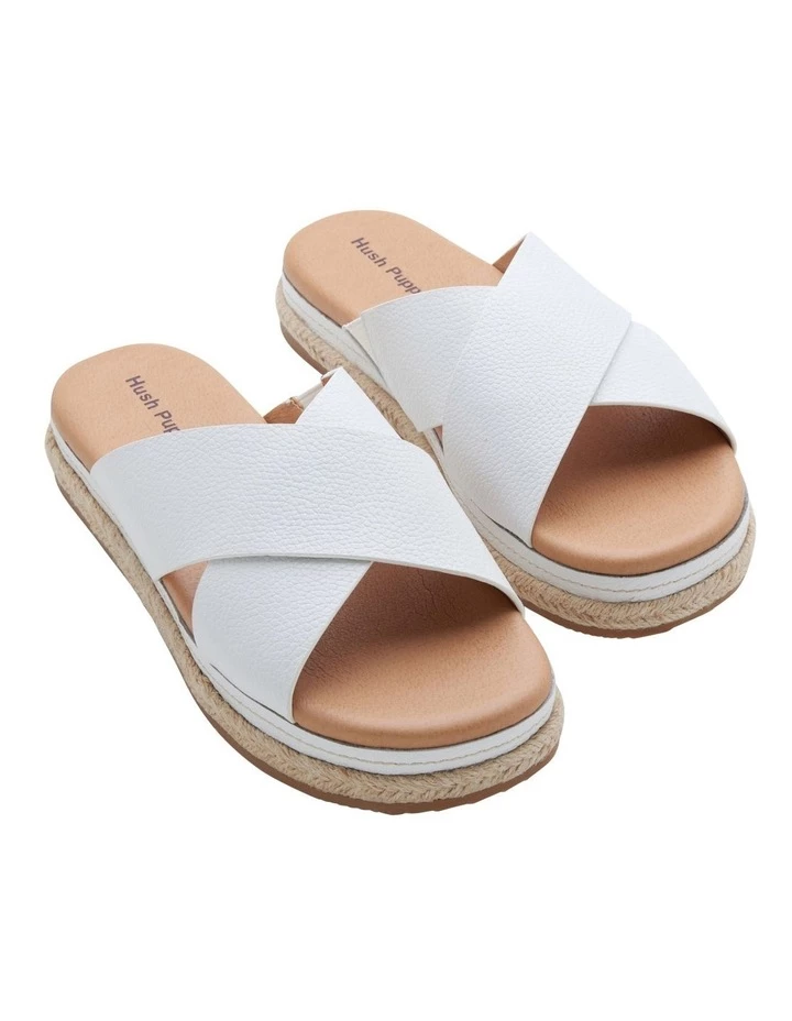 Hush Puppies Kelani White Sandal 2 Hush Puppies Kelani White Sandal - Image 2