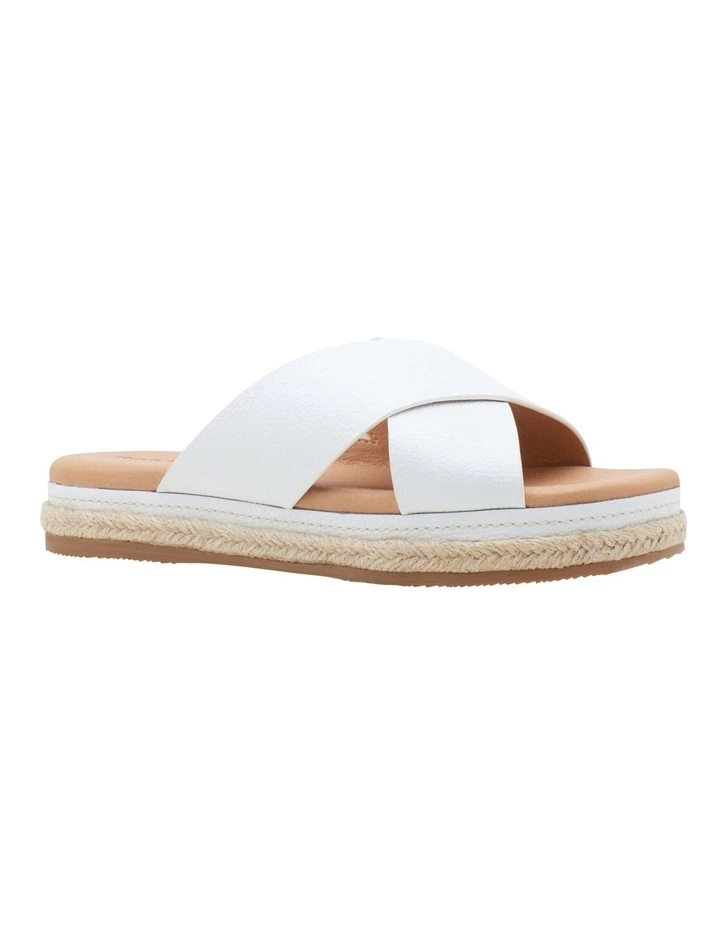 Hush Puppies Kelani White Sandal 3 Hush Puppies Kelani White Sandal - Image 3