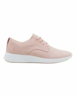 Hush Puppies Modern Work Blush Nubuck Lace Up Sneaker
