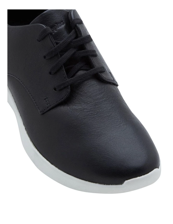 Hush Puppies Modern Work Black Nubuck Lace Up Sneaker 2 Hush Puppies Modern Work Black Nubuck Lace Up Sneaker - Image 2