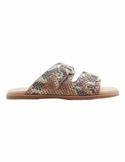 Hush Puppies Paisley Sand Snake Print Sandal