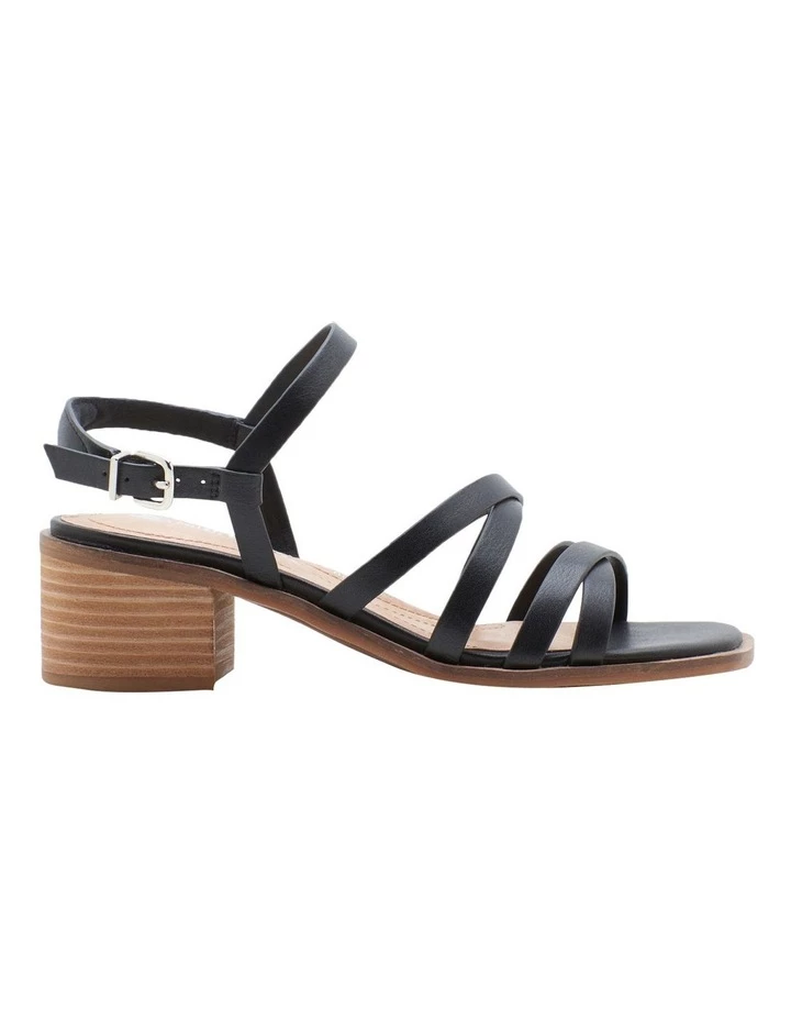 Hush Puppies Peechy Black Sandal 1 Hush Puppies Peechy Black Sandal