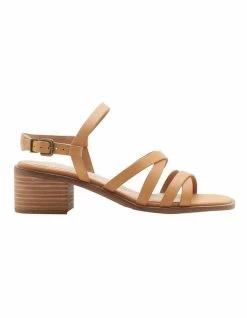 Hush Puppies Peechy Camel Sandal