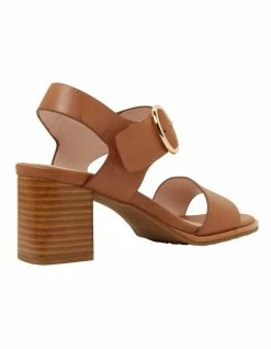 Jane Debster Nickel Cognac Glove Sandals -Deals Shoes Store 857653030 4 720x928