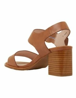 Jane Debster Nickel Cognac Glove Sandals -Deals Shoes Store 857653030 7 720x928