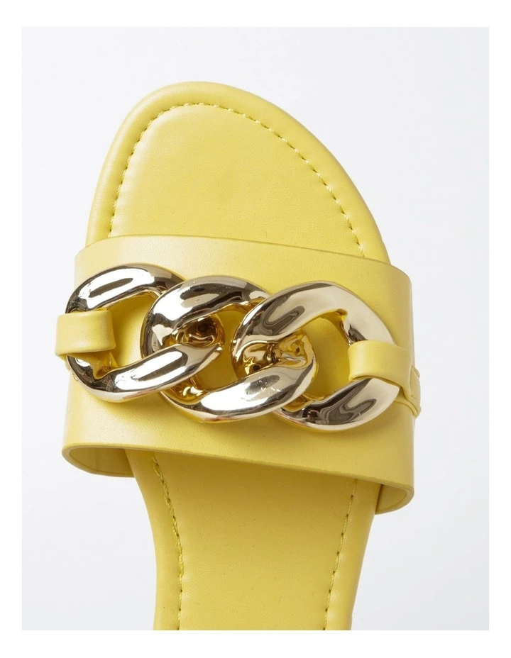 Miss Shop Emmy Lemon Sandal 2 Miss Shop Emmy Lemon Sandal - Image 2
