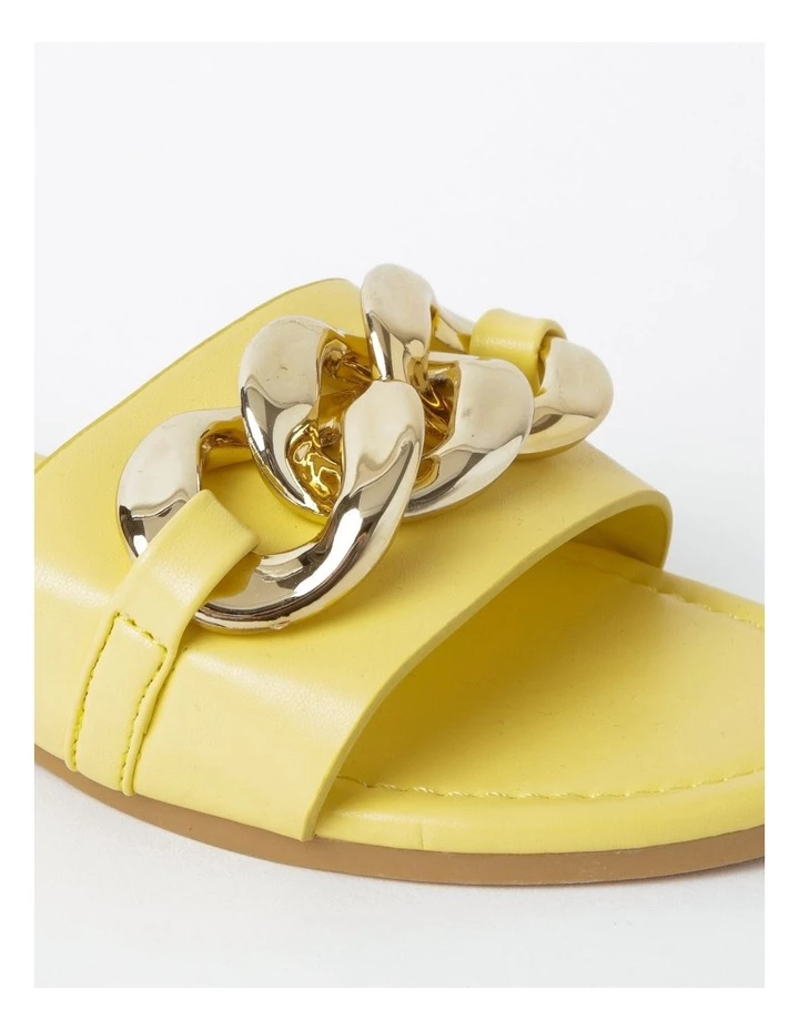 Miss Shop Emmy Lemon Sandal 4 Miss Shop Emmy Lemon Sandal - Image 4