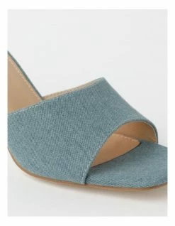 Miss Shop Ava Denim Sandal -Deals Shoes Store 857684980 4 720x928