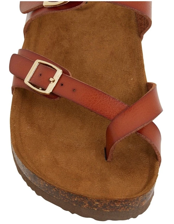 Ravella Smooth Sandals Deva Cognac 6 Ravella Smooth Sandals Deva Cognac - Image 6