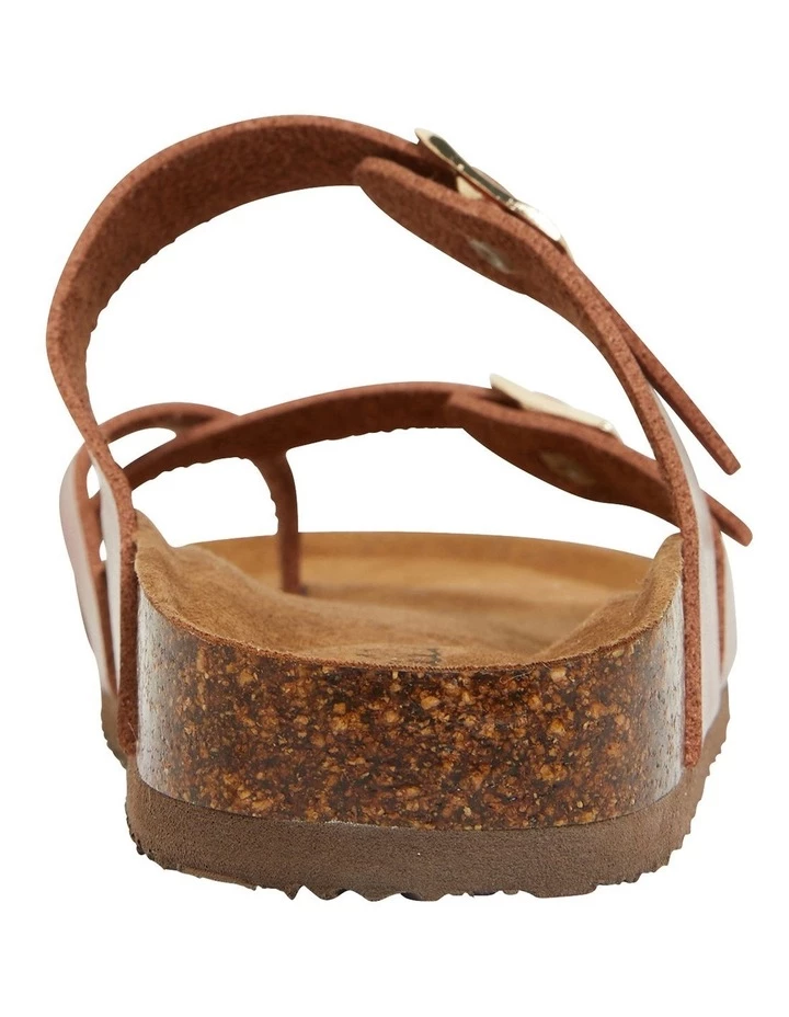 Ravella Smooth Sandals Deva Cognac 7 Ravella Smooth Sandals Deva Cognac - Image 7