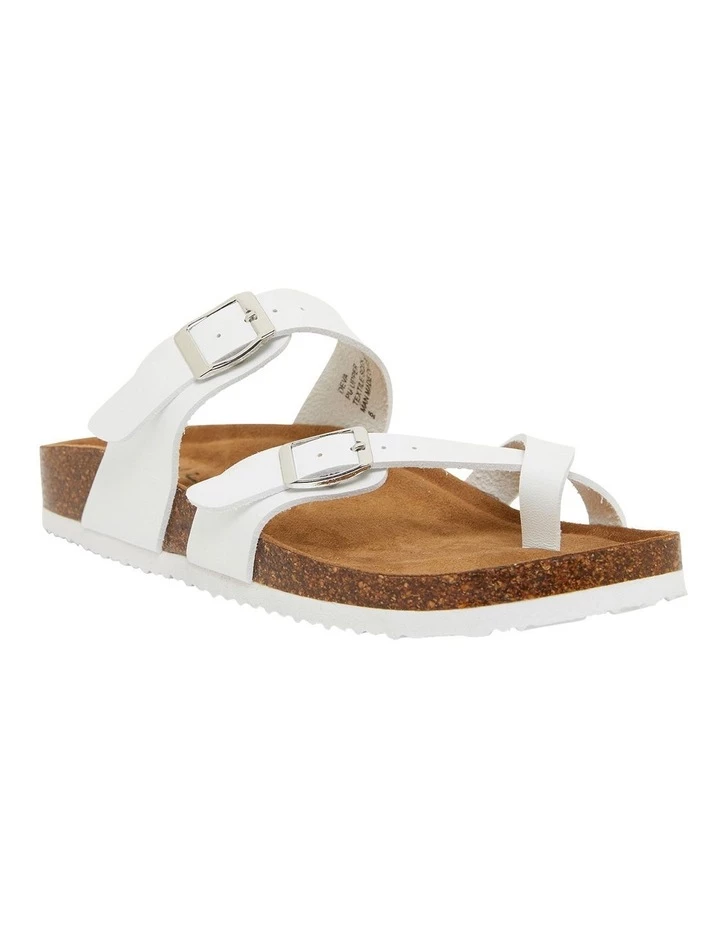 Ravella Smooth Sandals Deva White 2 Ravella Smooth Sandals Deva White - Image 2