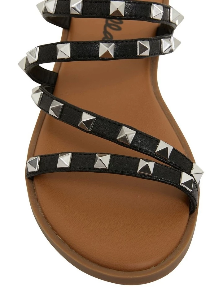 Ravella Carnival Black Smooth Sandals 7 Ravella Carnival Black Smooth Sandals - Image 7