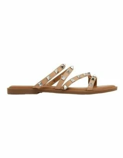 Ravella Carnival Tan Smooth Sandals