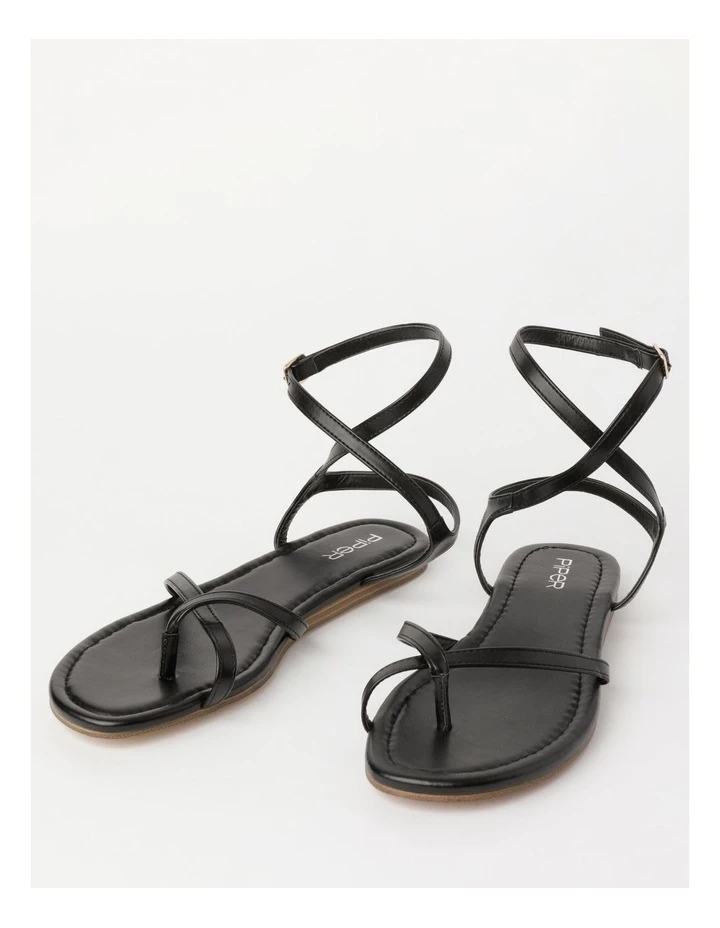 Piper Ivy Black Sandal 2 Piper Ivy Black Sandal - Image 2