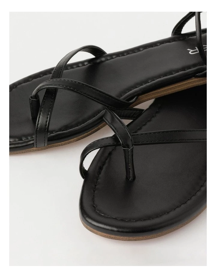 Piper Ivy Black Sandal 6 Piper Ivy Black Sandal - Image 6