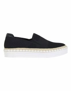 Ravella Heart Black Sneakers