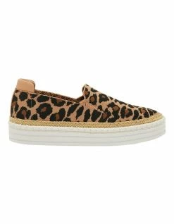 Ravella Heart Leopard Sneakers