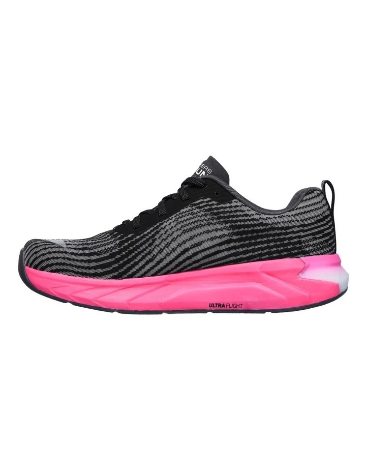 Skechers Forza 4 Black/Hot Pink Sneaker 3 Skechers Forza 4 Black/Hot Pink Sneaker - Image 3