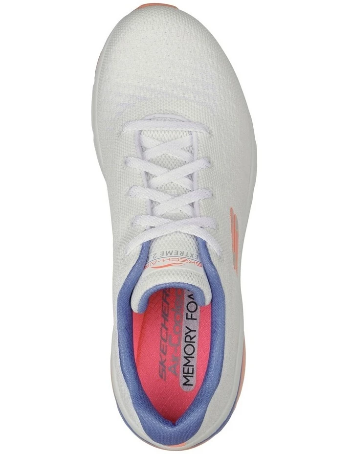 Skechers Skech Air Extreme 2.0 Classic Vibe White/Blue/Pink Sneaker 4 Skechers Skech Air Extreme 2.0 Classic Vibe White/Blue/Pink Sneaker - Image 4