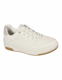 Skechers Upbeats Subtle Stripes White Sneaker