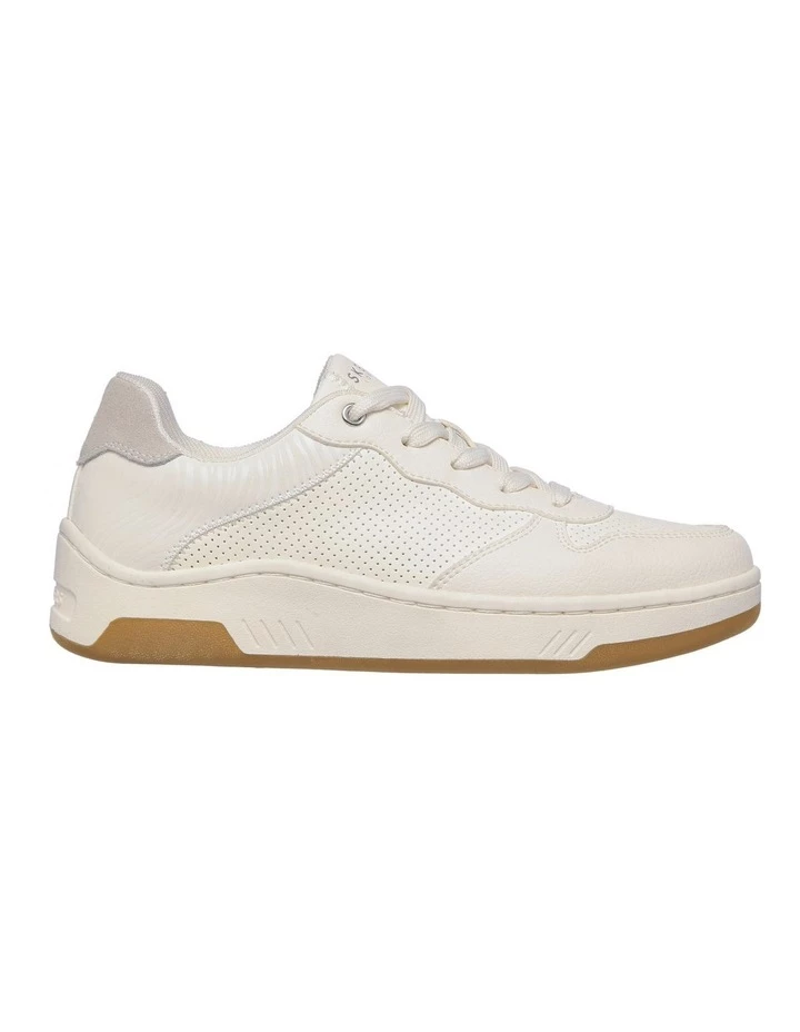 Skechers Upbeats Subtle Stripes White Sneaker 2 Skechers Upbeats Subtle Stripes White Sneaker - Image 2