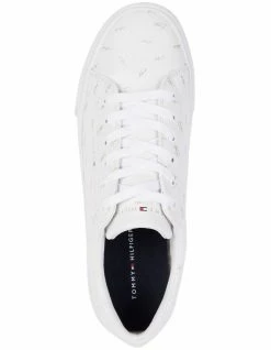 Tommy Hilfiger TH Mini Signature White Sneakers -Deals Shoes Store 858662470 4 720x928