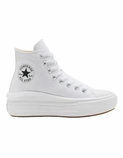 Converse Chuck Taylor All Star Move White/Natural Platform Sneaker