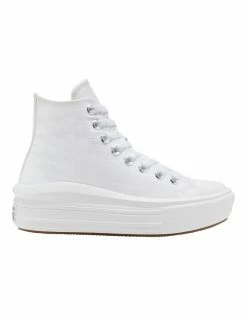 Converse Chuck Taylor All Star Move White/Natural Platform Sneaker -Deals Shoes Store 859212910 4 720x928
