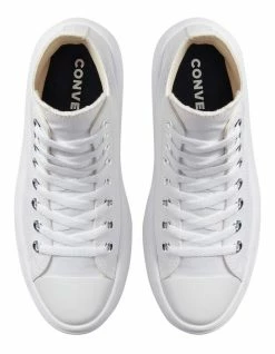 Converse Chuck Taylor All Star Move White/Natural Platform Sneaker -Deals Shoes Store 859212910 6 720x928