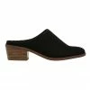 Sandler Nubuck Flat Shoes Magnum Black