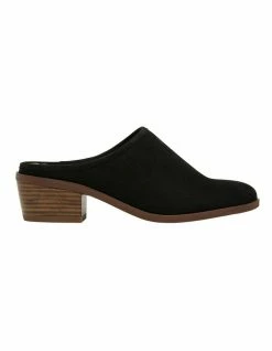 Sandler Nubuck Flat Shoes Magnum Black