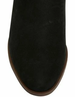 Sandler Nubuck Flat Shoes Magnum Black -Deals Shoes Store 859880710 7 720x928