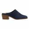 Sandler Nubuck Flat Shoes Magnum Navy