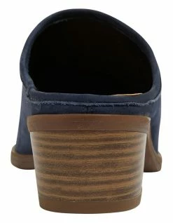 Sandler Nubuck Flat Shoes Magnum Navy -Deals Shoes Store 859880890 5 720x928