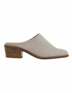 Sandler Nubuck Flat Shoes Magnum Taupe