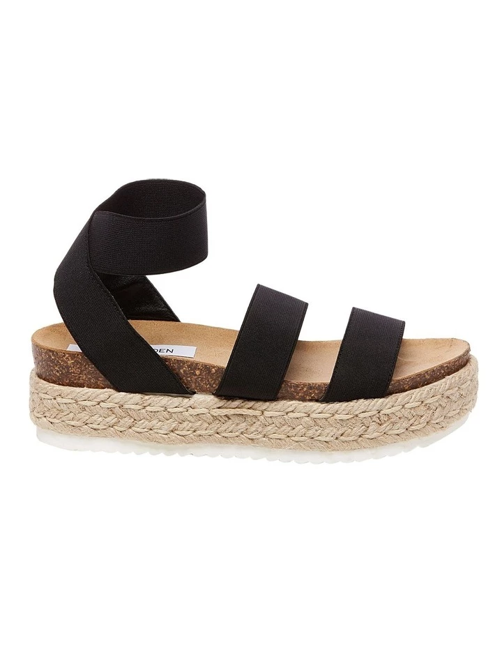 Steve Madden Kimmie Black Sandal 1 Steve Madden Kimmie Black Sandal