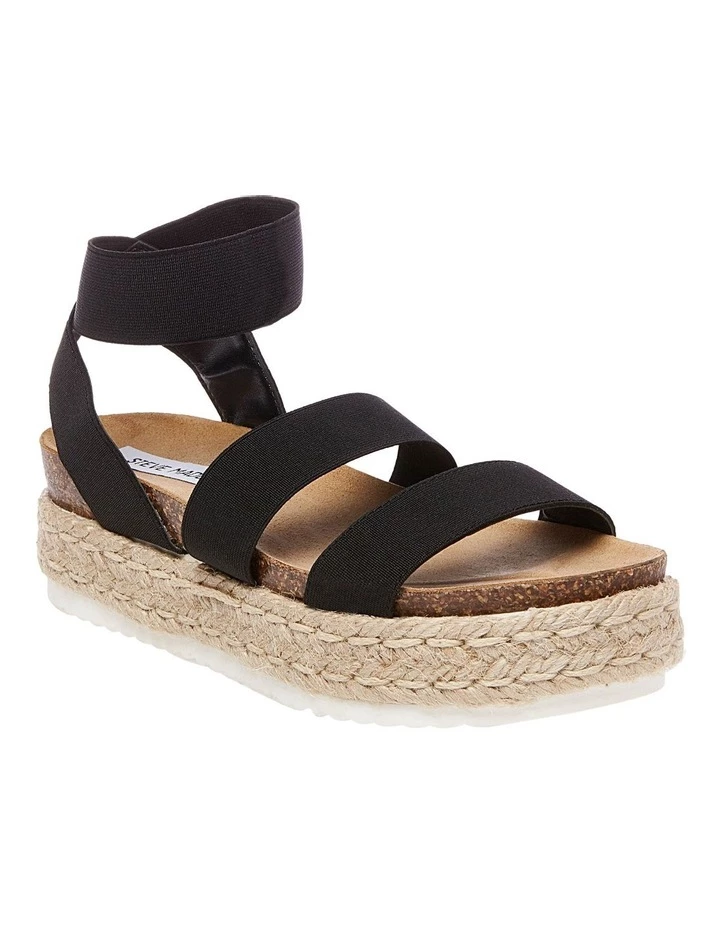 Steve Madden Kimmie Black Sandal 2 Steve Madden Kimmie Black Sandal - Image 2