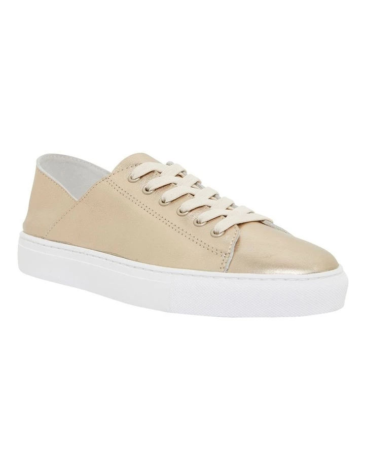 Jane Debster Rialto Soft Gold Metallic Sneakers 1 Jane Debster Rialto Soft Gold Metallic Sneakers