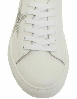 Jane Debster Rocket White/Silver Glitter Sneakers -Deals Shoes Store 860113270 6 720x928