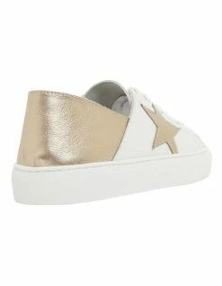 Jane Debster Rocket White/Soft Gold Sneakers -Deals Shoes Store 860113630 4 720x928