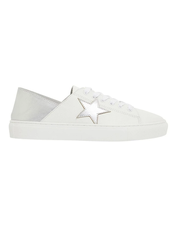 Jane Debster Rocket White/Silver Sneakers 1 Jane Debster Rocket White/Silver Sneakers